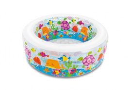 Детский надувной бассейн 152х56см Аквариум с надувным дном, 360л, от 6 лет, уп.3 купить оптом и в розницу Детский надувной бассейн 152х56см Аквариум с надувным дном, 360л, от 6 лет, уп.3 купить оптом и в розницу на базе игрушек